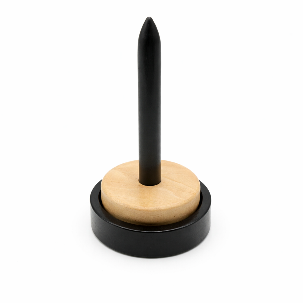 Wollabroller - Schwarz-Natur-Schwarz