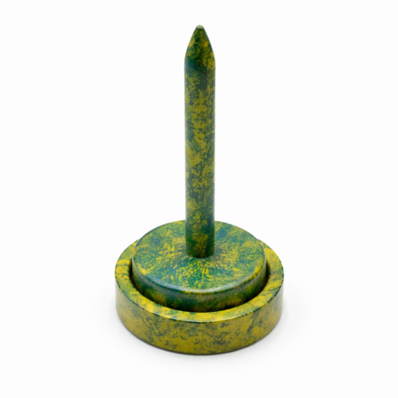 Wollabroller - Hellgrün-Türkis - Marmoriert