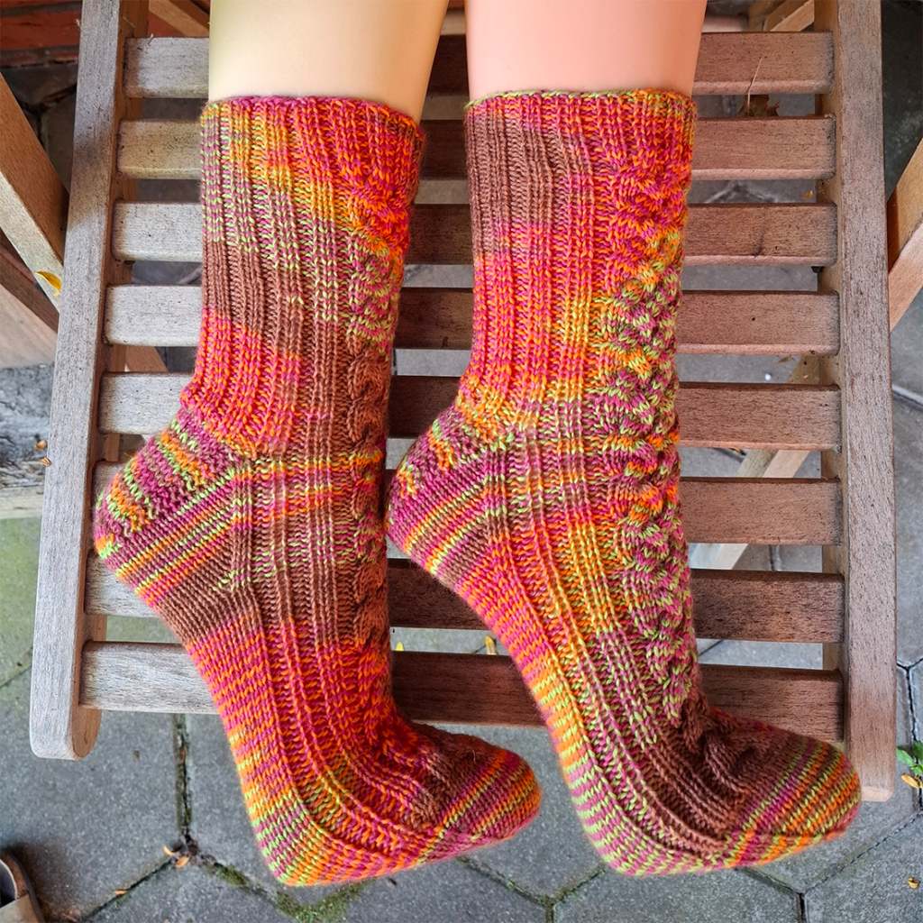 Herbstliche Socken
