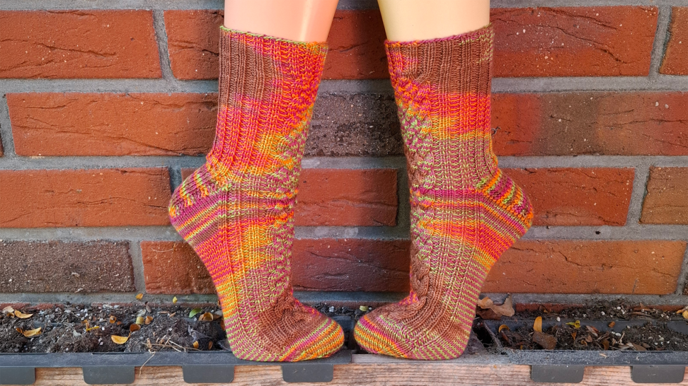 Herbstliche Socken