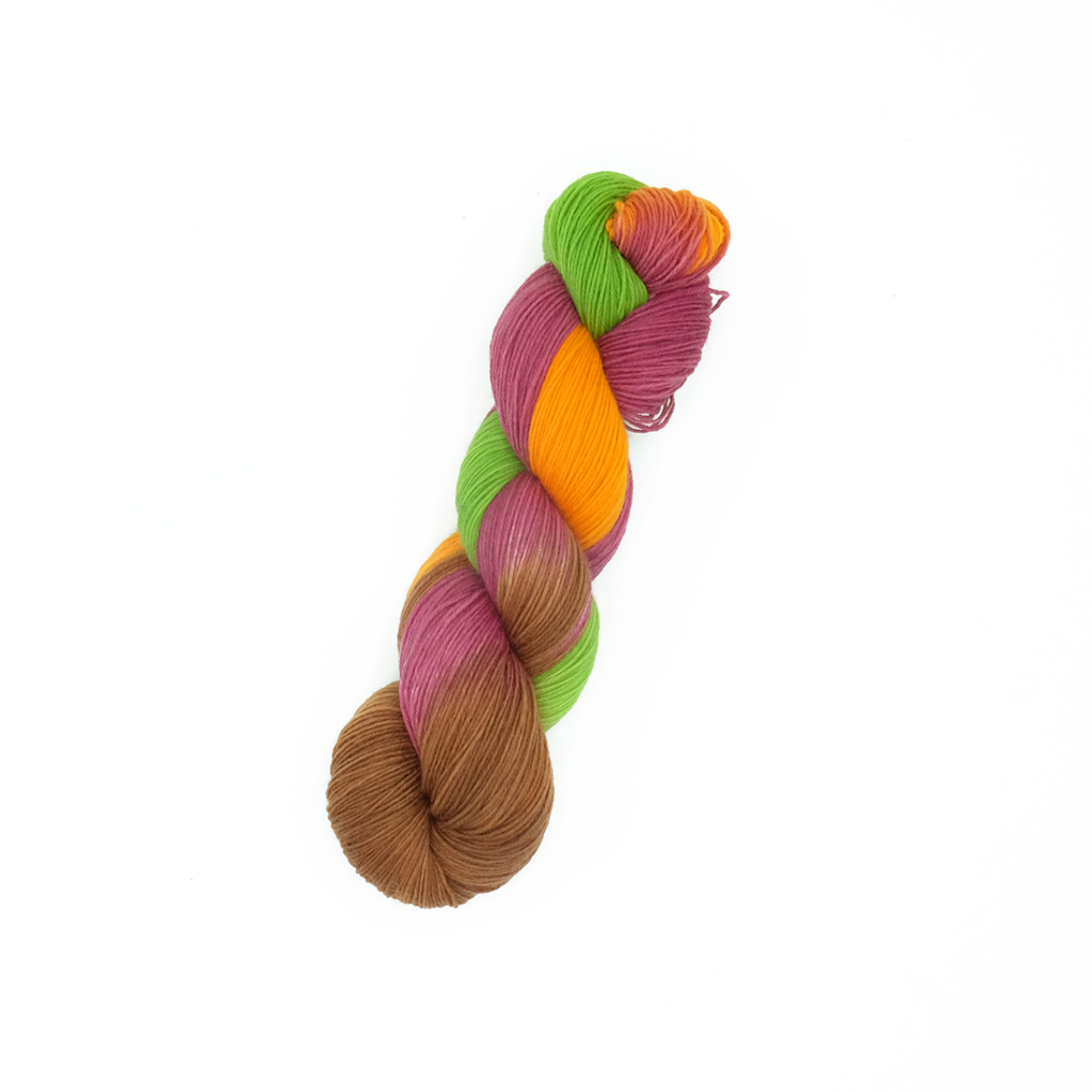 Herbstlicher Socken-Strang